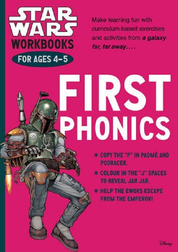[object Object] «Star Wars Workbooks. First Phonics - Ages 4-5» - фото №1