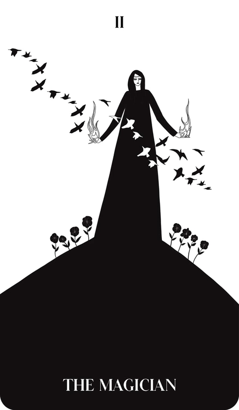 Бумажная книга «Black Violet Tarot» - фото №1