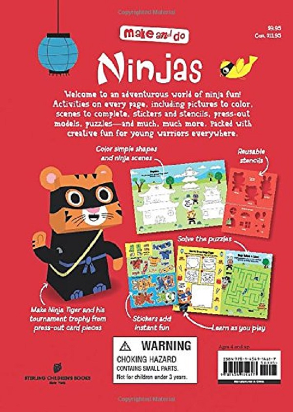 Бумажная книга «Make and Do: Ninjas», автор Маргарет Гриффитс - фото №1