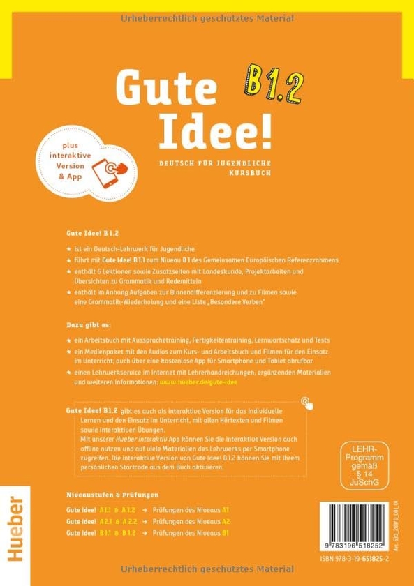 [object Object] «Gute Idee! B1.2 Kursbuch plus interaktive Version», авторів Вілфрід Кренн, Герберт Пухта - фото №2 - мініатюра