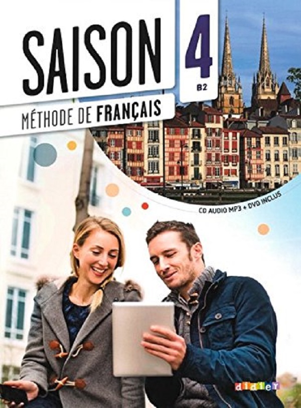 Бумажная книга «Saison niveau 4 - livre de l'eleve + CD + DVD» - фото №1