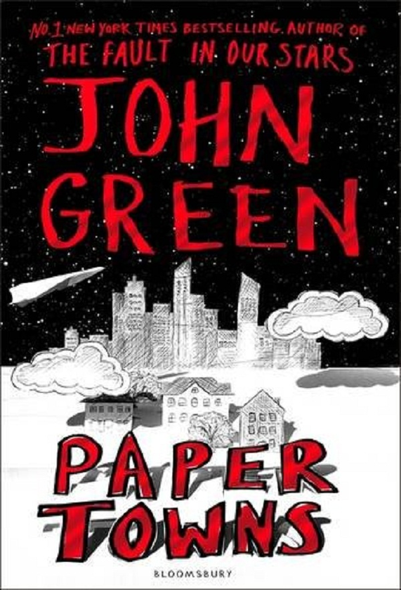 Бумажная книга «Paper Towns», автор Джон Грин - фото №1