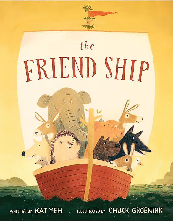 Паперова книга «The Friend Ship», автор Кет Є - фото №1