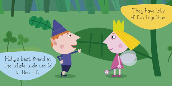 Паперова книга «Ben and Holly's Little Kingdom: Little Library» - фото №1