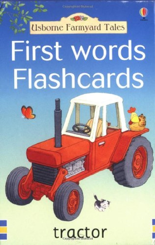 Бумажная книга «Farmyard Tales First Words Flashcards» - фото №1
