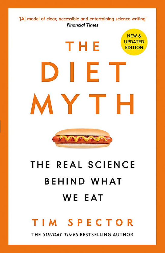 Паперова книга «The Diet Myth», автор Тім Спектор - фото №1