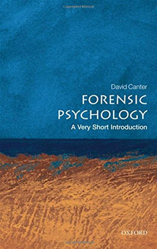 Паперова книга «Forensic Psychology: A Very Short Introduction», автор Девід Кантер - фото №1
