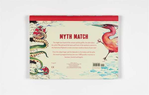 Бумажная книга «Myth Match. A Fantastical Flipbook of Extraordinary Beasts» - фото №1