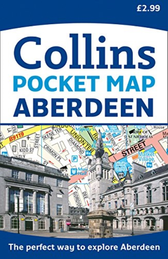 Бумажная книга «Aberdeen Pocket Map: The perfect way to explore Aberdeen» - фото №1