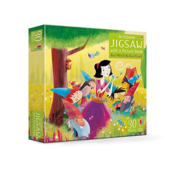 [object Object] «An Usborne Jigsaw with a picture book Snow White and the Seven Dwarfs», автор Лесли Симс - фото №2 - миниатюра