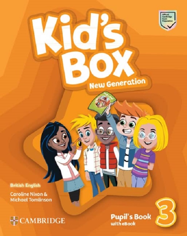 Бумажная книга «Kid's Box New Generation 3 Pupil's Book with eBook», авторов Кэролайн Никсон, Майкл Томлинсон - фото №1