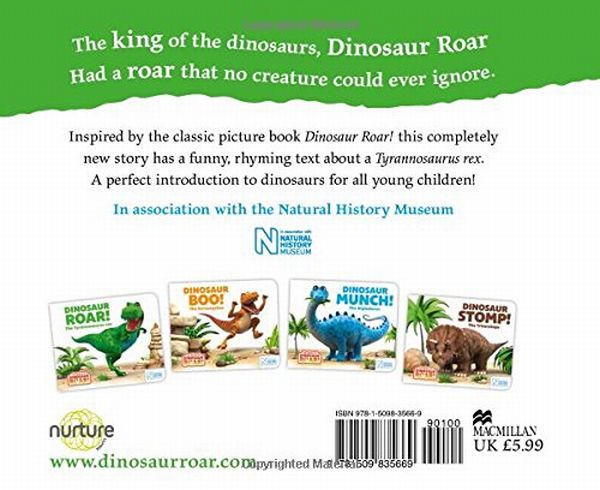 Паперова книга «Dinosaur Roar! The Tyrannosaurus Rex», автор Жанна Вілліс - фото №1