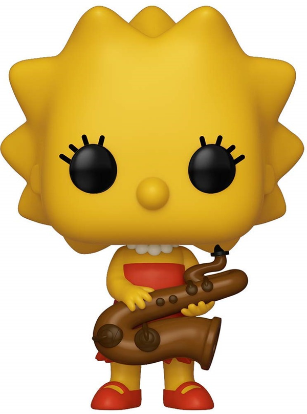 «Коллекционная фигурка Funko Pop! Pop Animation The Simpsons Лиза Симпсон (FK33877)», бренда Funko Pop - фото №1