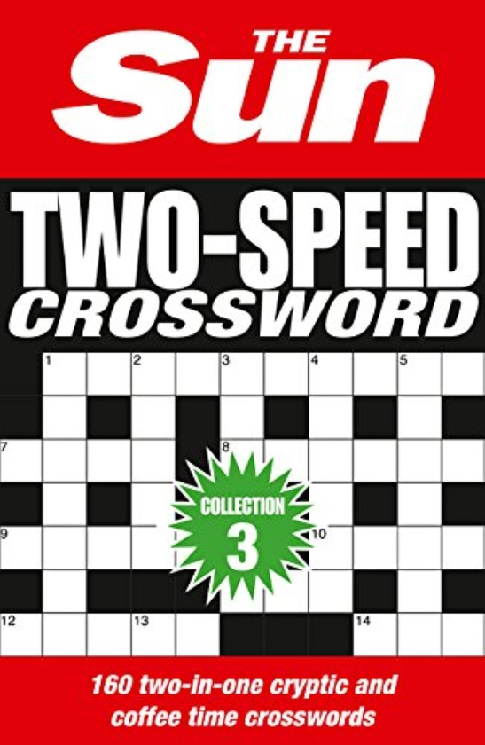 Бумажная книга «The Sun Two-speed Crossword Book 3: 80 two-in-one cryptic and coffee time crosswords» - фото №1