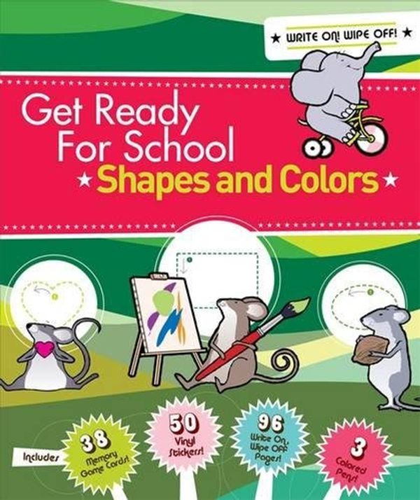 Бумажная книга «Get Ready For School: Shapes And Colors», автор Элизабет Ван Дорен - фото №1
