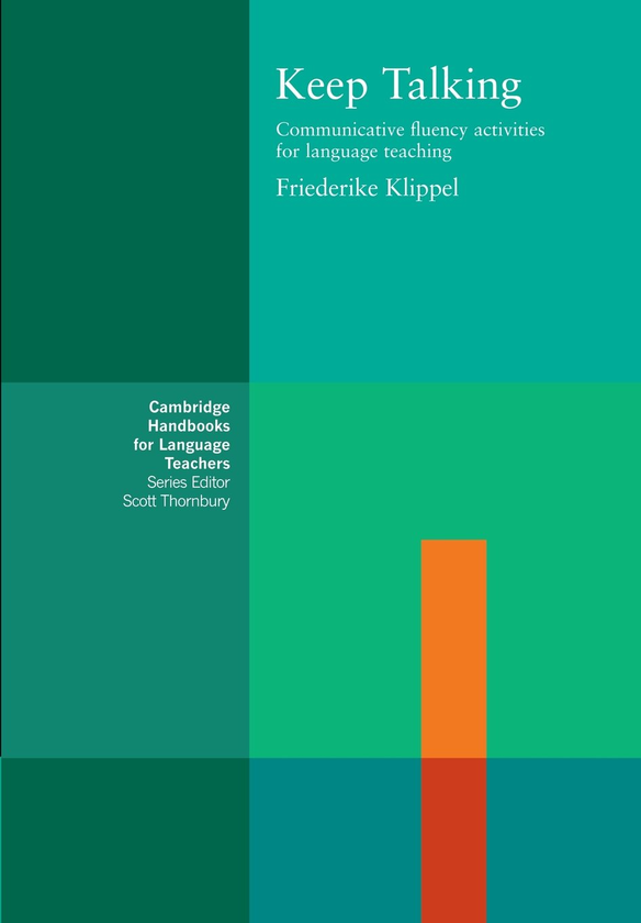 Паперова книга «Keep Talking: Communicative Fluency Activities for Language Teaching» - фото №1
