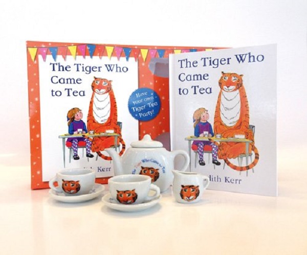 Паперова книга «The Tiger Who Came to Tea - Tea Set», автор Джудіт Керр - фото №1