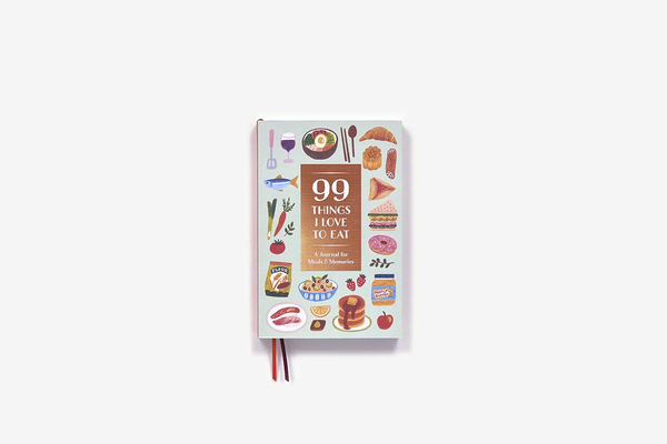 Бумажная книга «99 Things I Love to Eat: A Journal for Meals & Memories» - фото №1