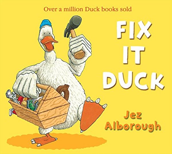 Паперова книга «Fix-It Duck», автор Джез Алборо - фото №1