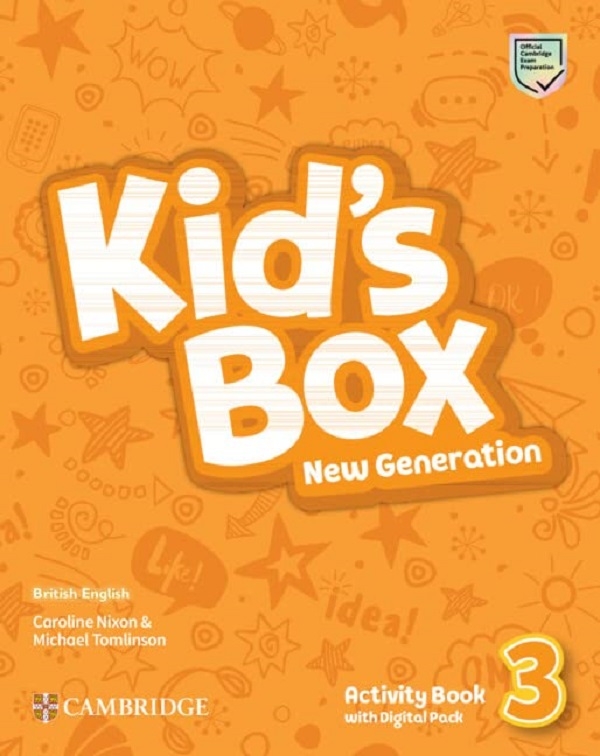 [object Object] «Kid's Box New Generation 3 Activity Book with Digital Pack», авторов Кэролайн Никсон, Майкл Томлинсон - фото №1