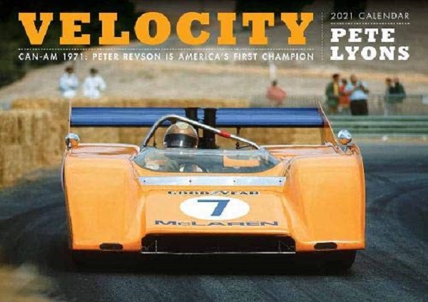 Бумажная книга «Velocity Calendar 2021. Can-Am's 1971 Race Season», автор Пит Лайонс - фото №1