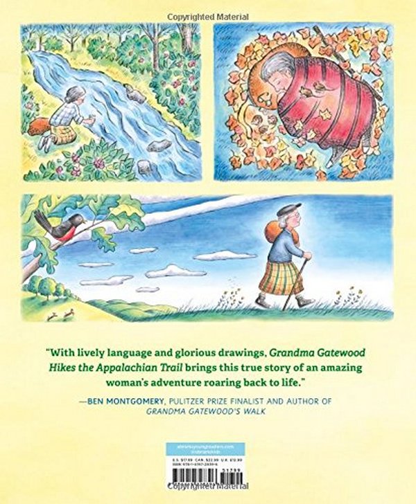 Паперова книга «Grandma Gatewood Hikes the Appalachian Trail», автор Дженніфер Термес - фото №1