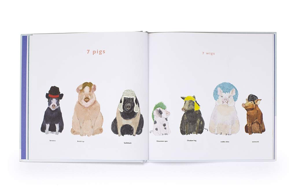Паперова книга «1 to 20 Animals Aplenty», автор Кеті Віггерс - фото №1