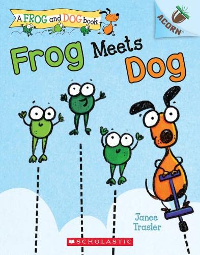 Бумажная книга «Frog Meets Dog», автор Джени Траслер - фото №1