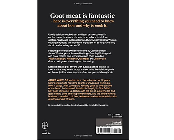 Бумажная книга «Goat: Cooking and Eating», автор Джеймс Уитлор - фото №1