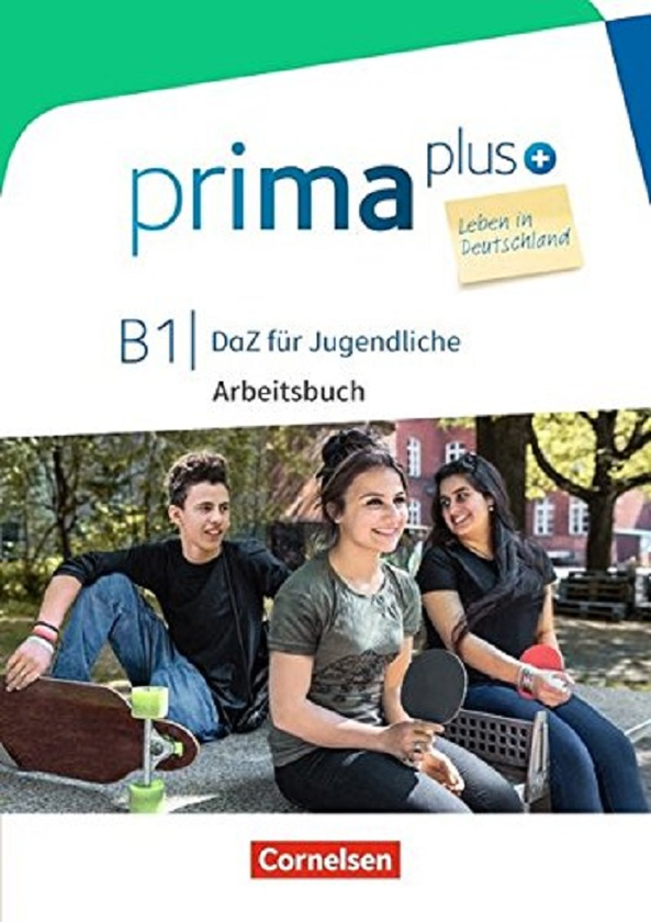 Паперова книга «Prima plus B1. Leben in Deutschland. Arbeitsbuch mit MP3-Download und Lösungen», автор Фридеріке Джин - фото №1