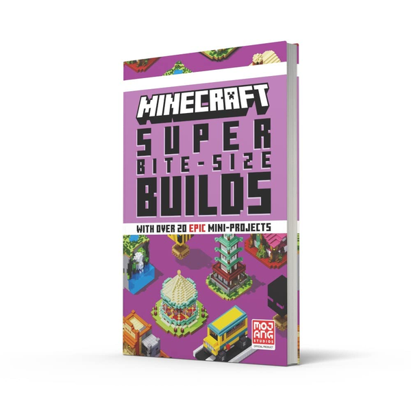 Паперова книга «Minecraft super bite-size builds », автор Mojang AB - фото №1
