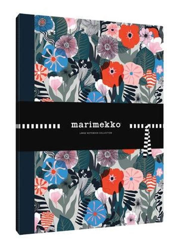 Бумажная книга «Marimekko Large Notebook Set» - фото №1