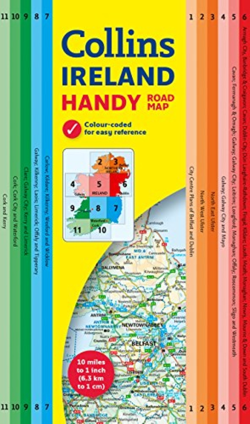 Бумажная книга «Collins Handy Map Ireland» - фото №1