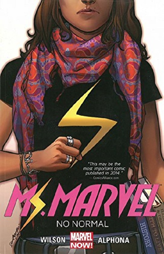 Бумажная книга «Ms. Marvel Volume 1. No Normal», автор Дж. Уиллоу Уилсон - фото №1