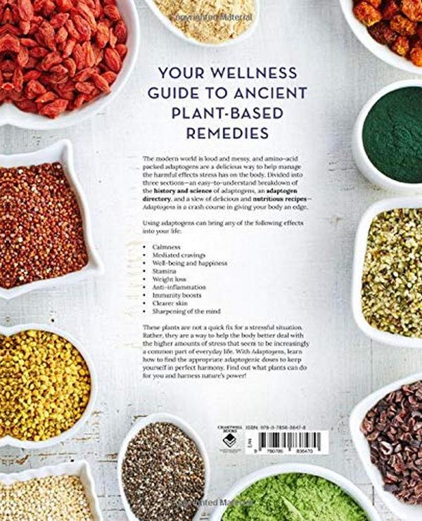 Паперова книга «Adaptogens. Volume 4. A Directory of Over 70 Healing Herbs for Energy, Stress Relief, Beauty, and Overall Well-Being», автор Мелісса Петітто - фото №1