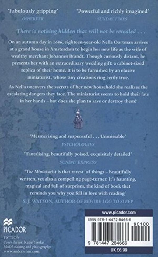 Бумажная книга «The Miniaturist», автор Джесси Бёртон - фото №1