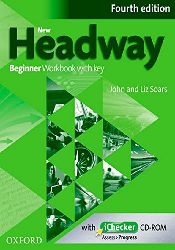 Бумажная книга «New Headway. Beginner. Workbook + iChecker with Key» - фото №1