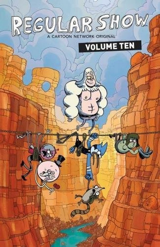 Паперова книга «Regular Show. Volume Ten», авторів Лаура Хауелл, Мед Руперт - фото №1