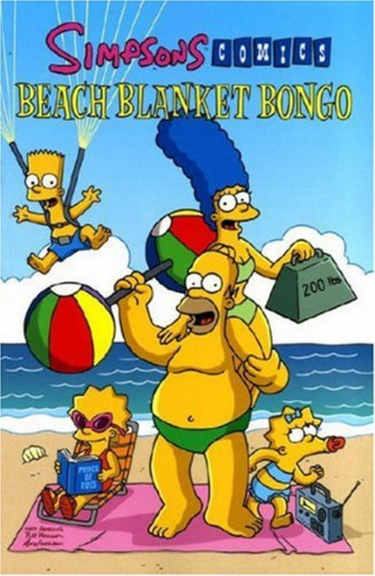Паперова книга «Simpsons Beach Blanket Bongo», автор Метт Гроунінг - фото №1
