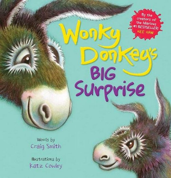 Бумажная книга «Wonky Donkey's Big Surprise», автор Крейг Смит - фото №1