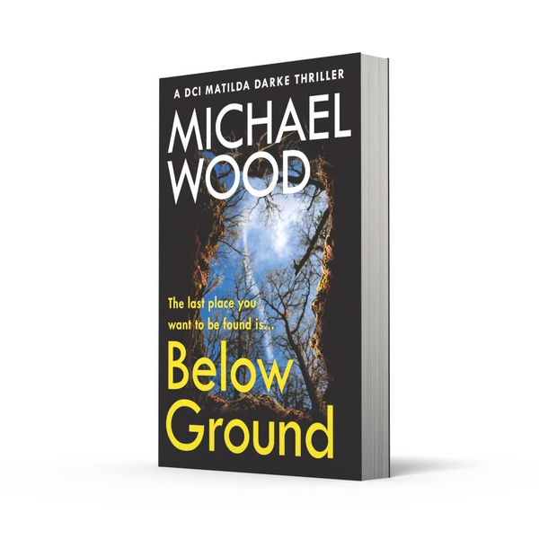 Бумажная книга «Below Ground», автор Майкл Вуд - фото №1