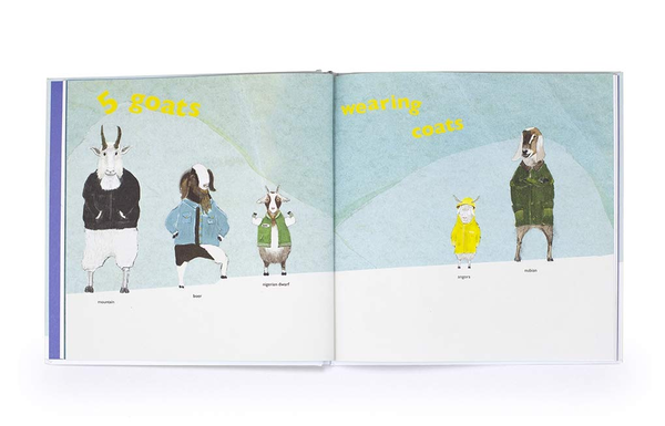 Паперова книга «1 to 20 Animals Aplenty», автор Кеті Віггерс - фото №1