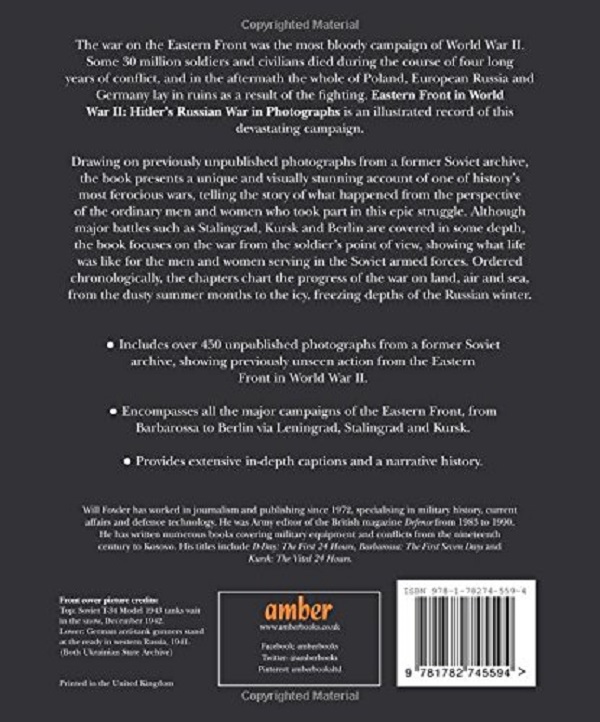 Паперова книга «Eastern Front in World War II», автор Вілл Фаулер - фото №1