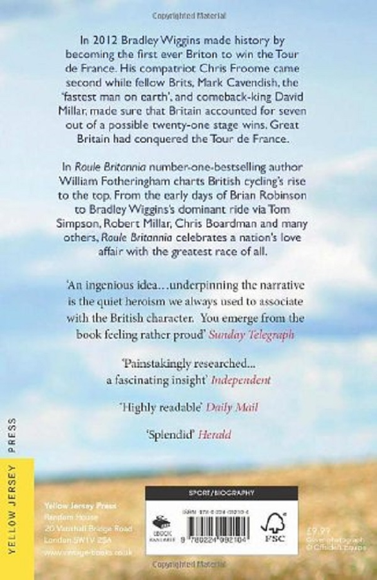 Бумажная книга «Roule Britannia. Great Britain and the Tour de France», автор Уильям Фотерингем - фото №1