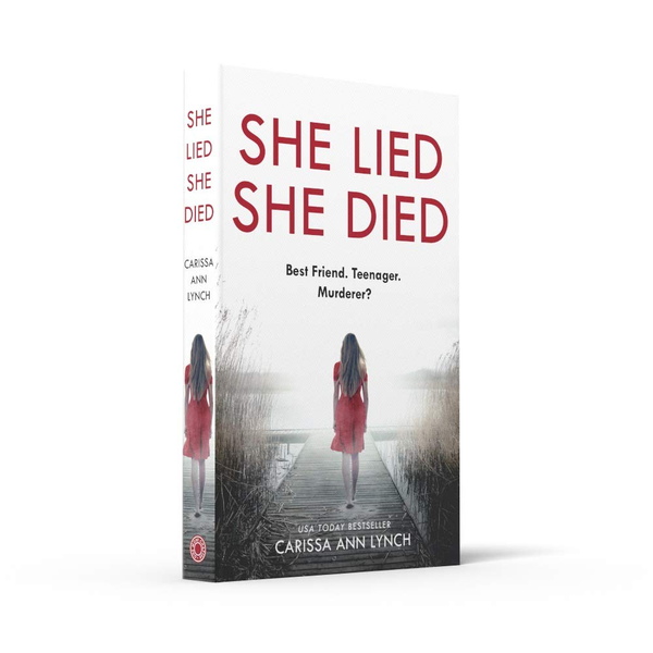 Паперова книга «She Lied She Died», автор Карісса Енн Лінч - фото №1