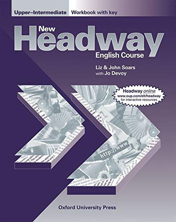 [object Object] «New Headway Upper-Intermediate Workbook with Key», авторів Лиз Соарс, Джон Соарс, Джо Девой - фото №1