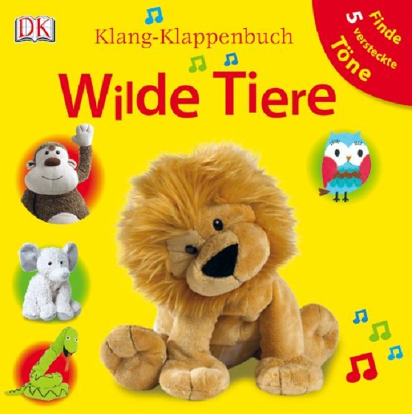 Бумажная книга «Klang-Klappenbuch: Wilde Tiere» - фото №1