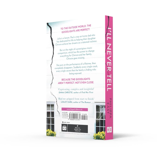 Паперова книга «I'll Never Tell», автор Філіппа Іст - фото №1