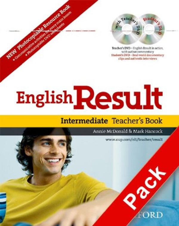 Бумажная книга «English Result Intermediate: Teacher's Book with DVD Pack », авторов Энни Макдональд, Марк Хэнкок - фото №1