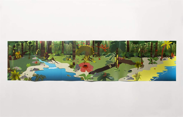 Бумажная книга «Stickyscapes Tropical Adventures» - фото №1